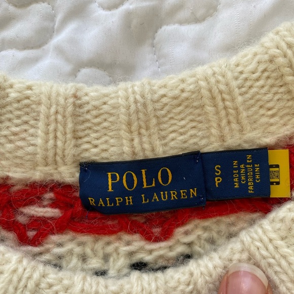 Polo Ralph Lauren wool sweater small - Picture 2 of 5